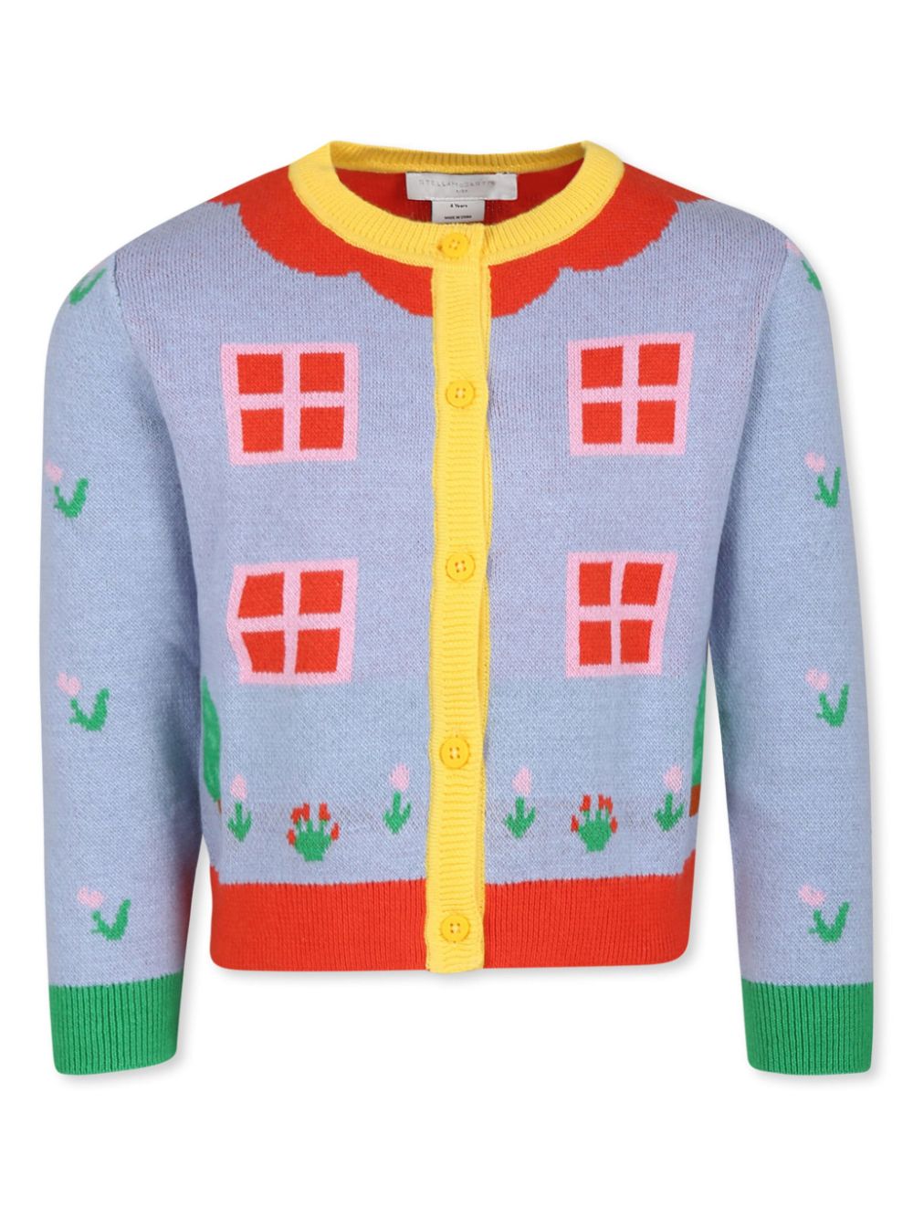 Stella Mccartney Kids cardigan con fantasia - Ninna Nanna