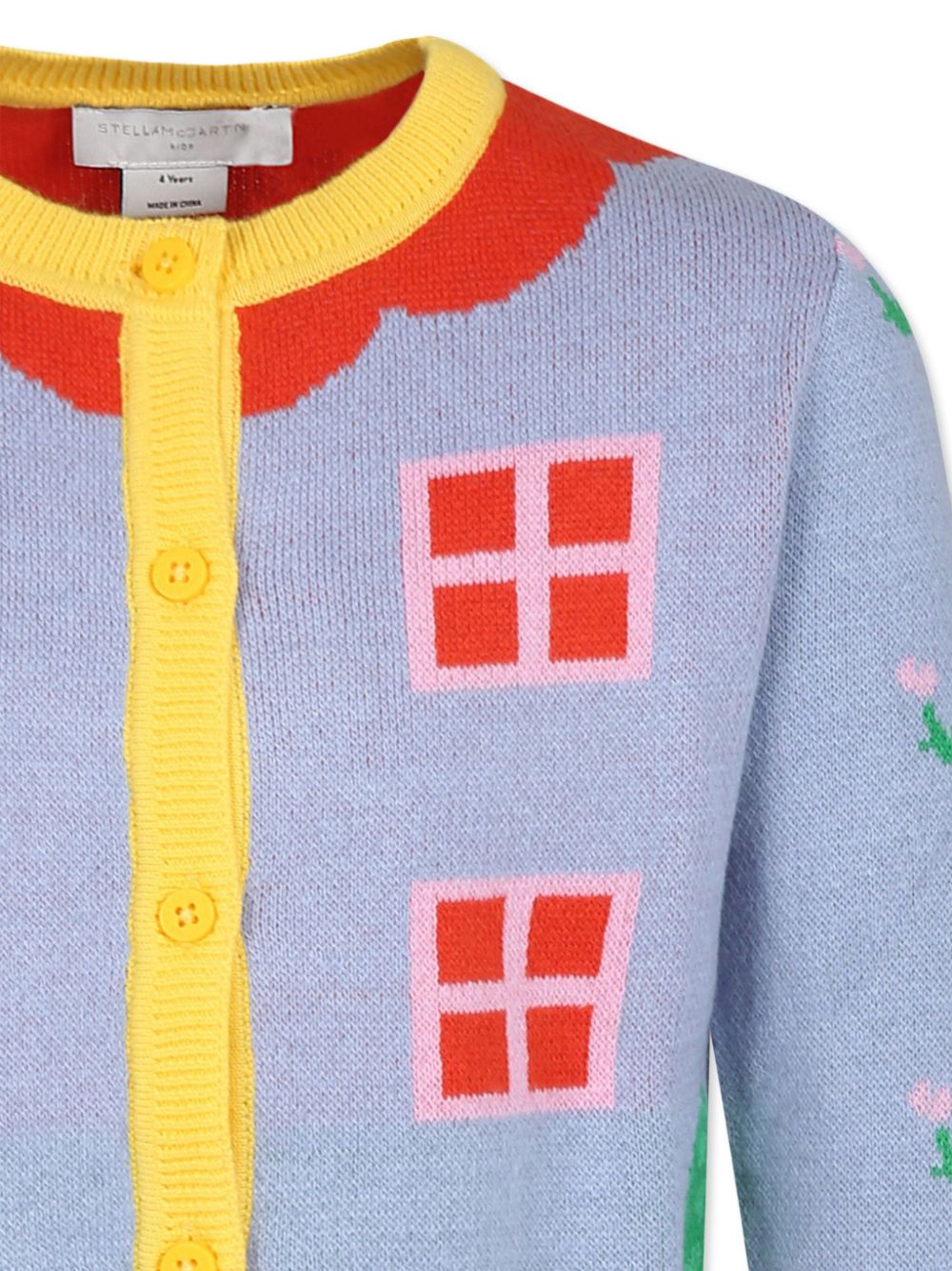 Stella Mccartney Kids cardigan con fantasia - Ninna Nanna