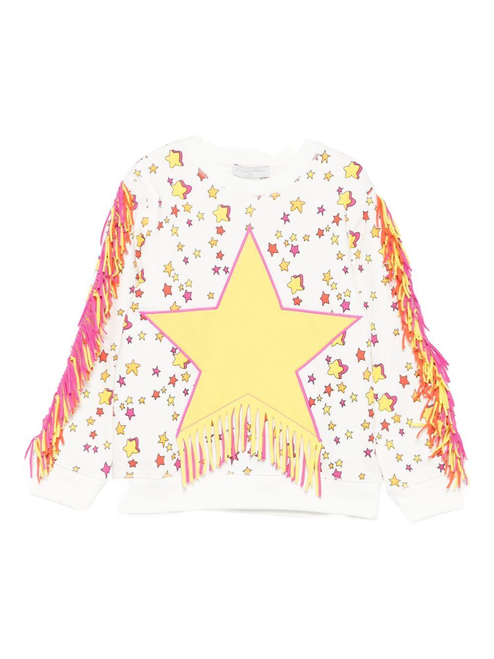 Stella McCartney Kids felpa con frange - Ninna Nanna