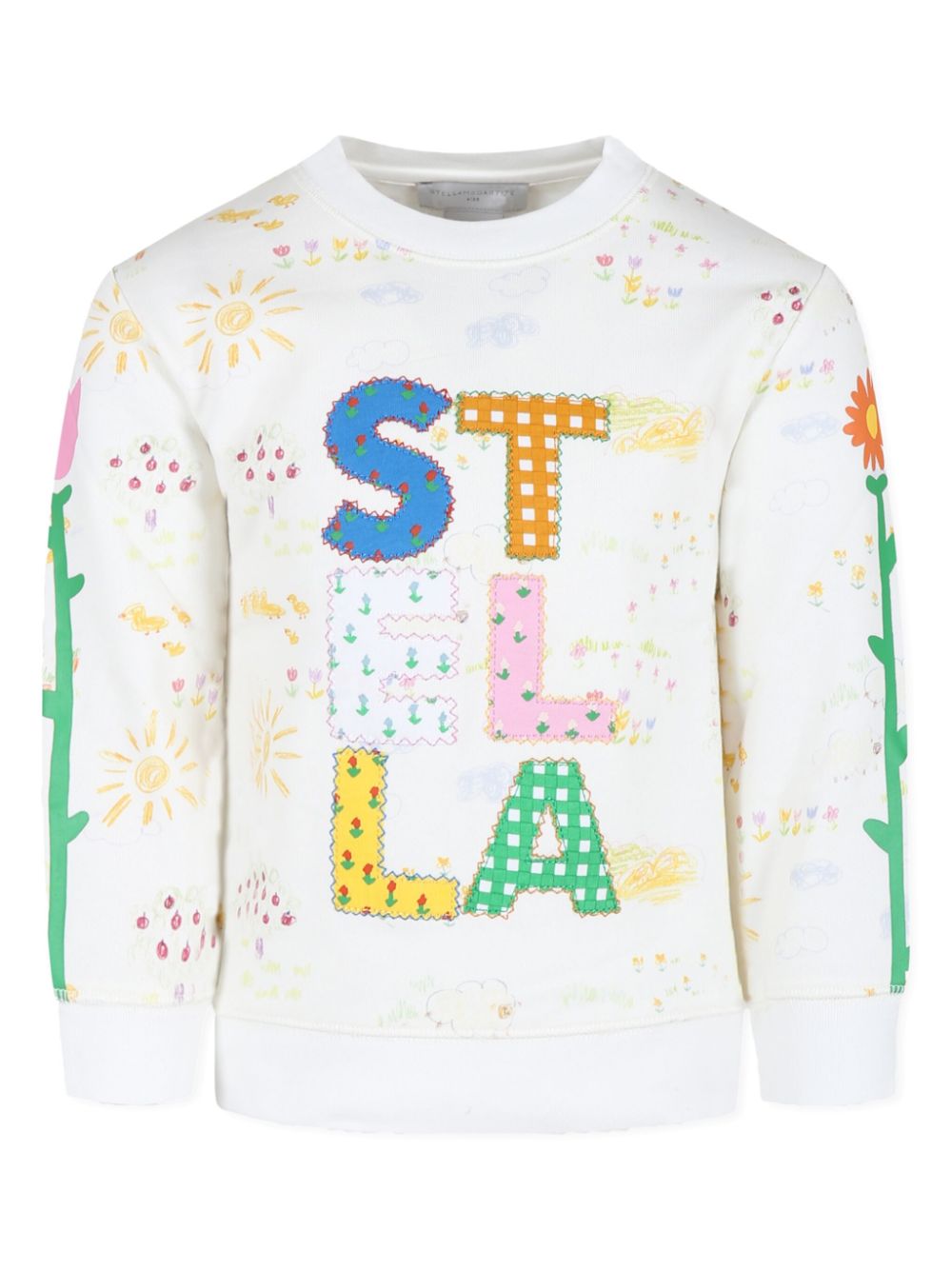 Stella Mccartney Kids felpa con stampa - Ninna Nanna