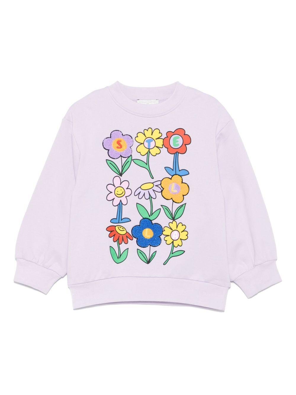 Stella McCartney Kids felpa con stampa - Ninna Nanna