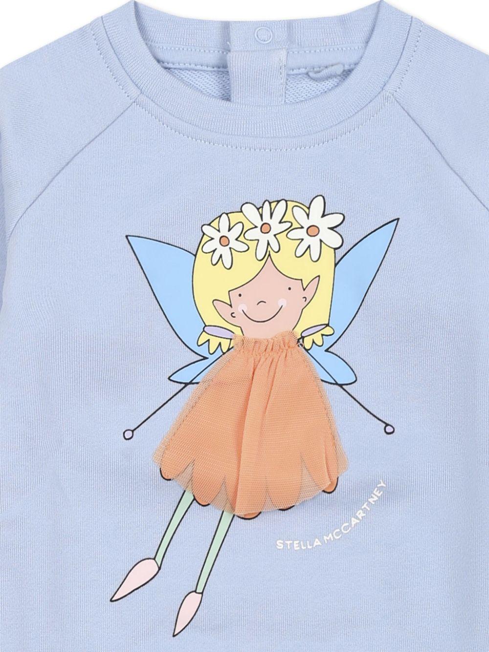 Stella McCartney Kids felpa con stampa - Ninna Nanna