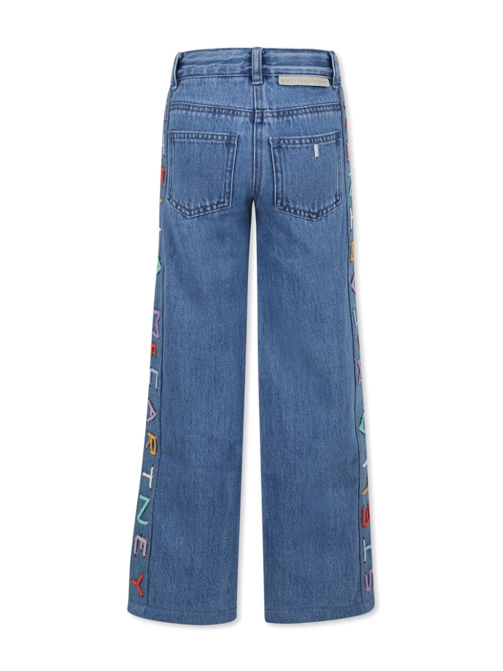 Stella McCartney Kids jeans con logo - Ninna Nanna