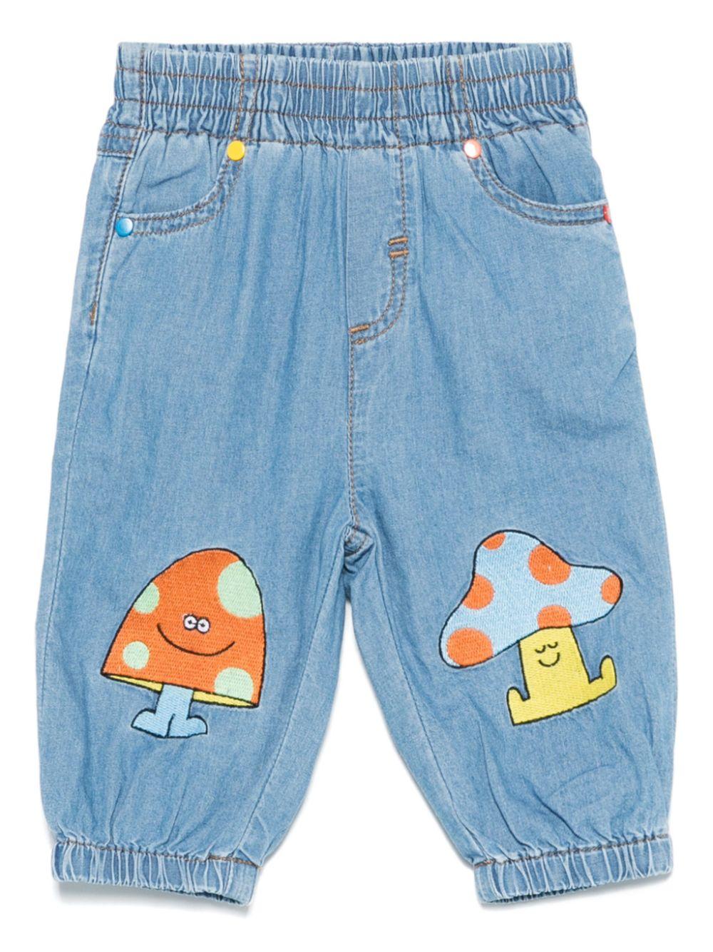 Stella McCartney Kids jeans con molla - Ninna Nanna