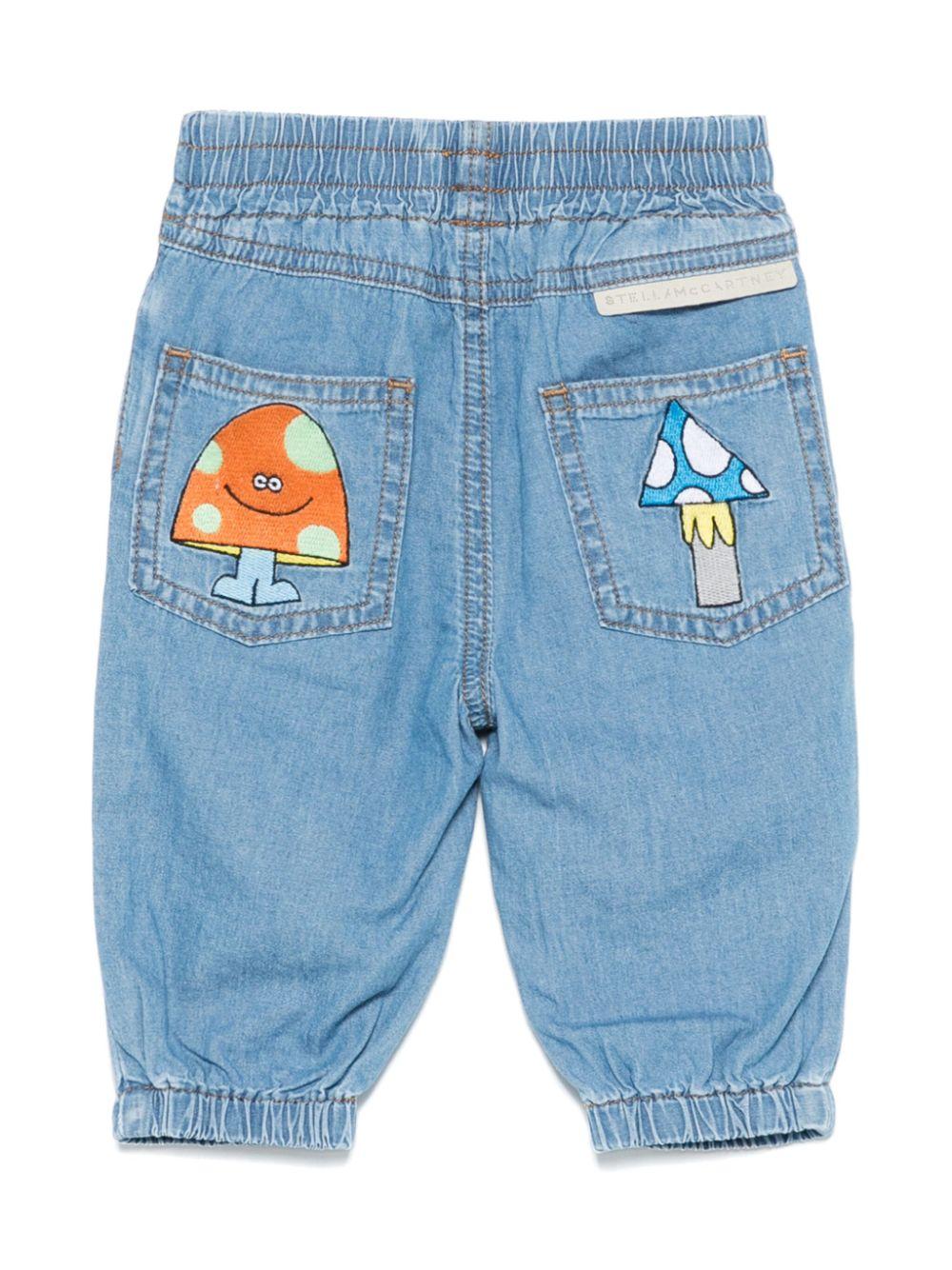 Stella McCartney Kids jeans con molla - Ninna Nanna
