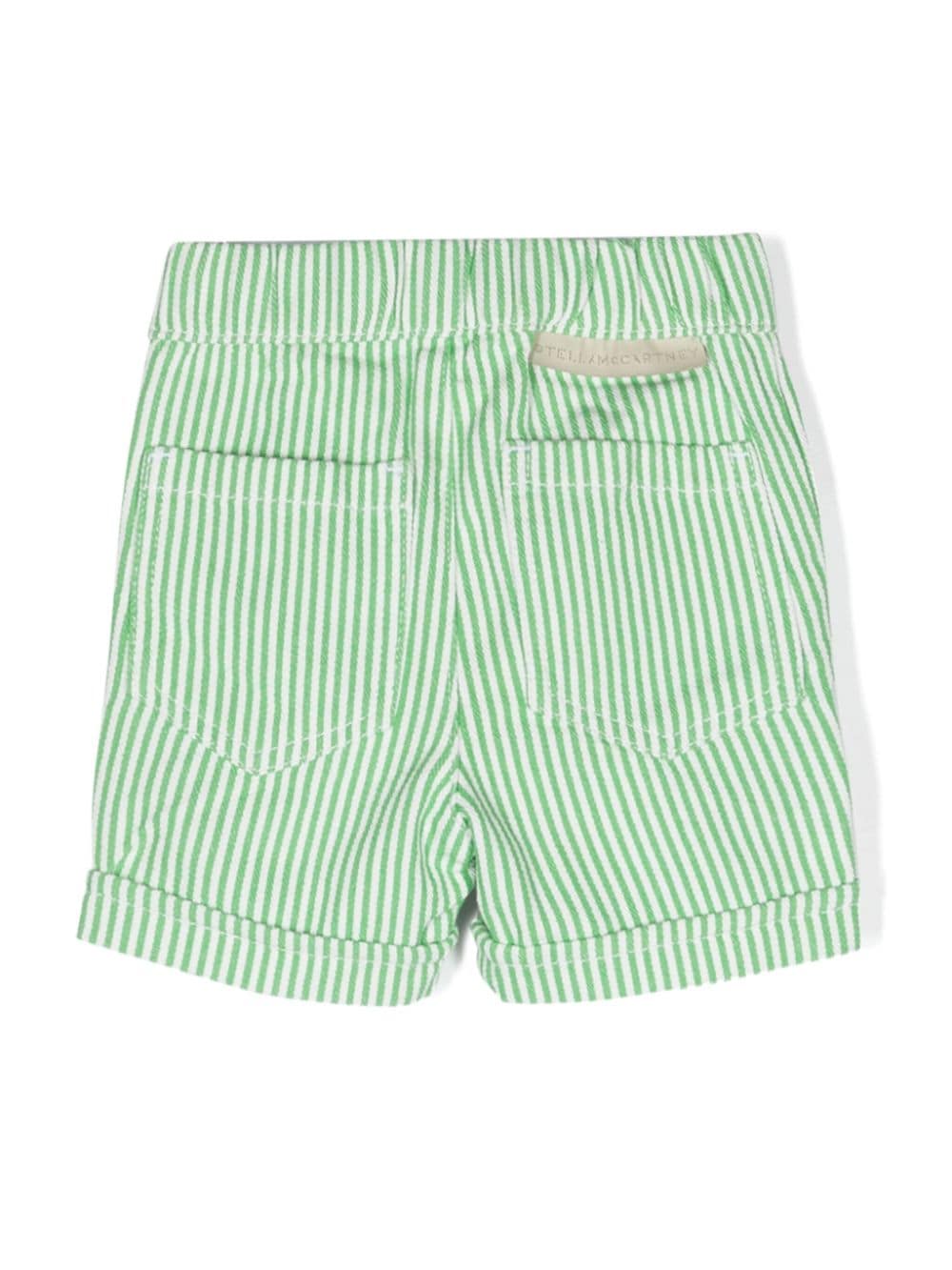 Stella McCartney Kids shorts a righe - Ninna Nanna