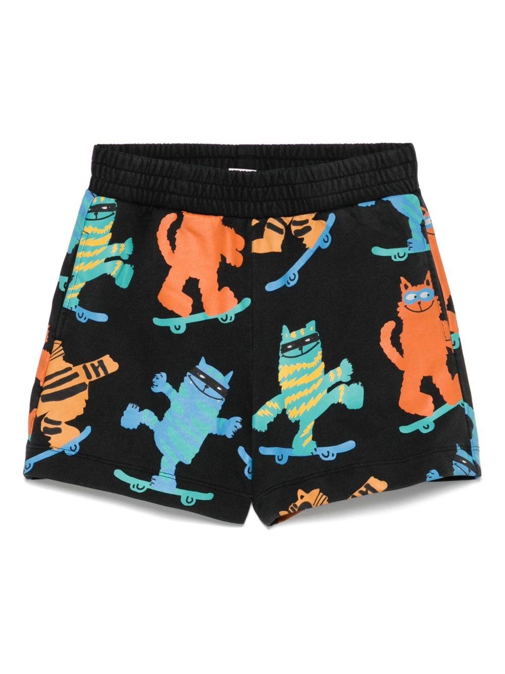 Stella McCartney Kids shorts con stampa - Ninna Nanna