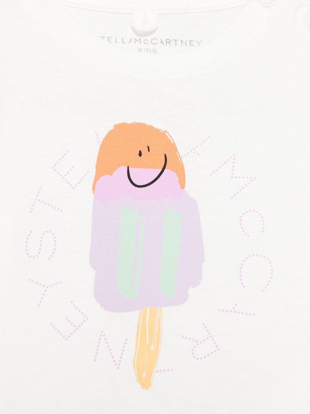 Stella McCartney Kids t-shirt con stampa - Ninna Nanna