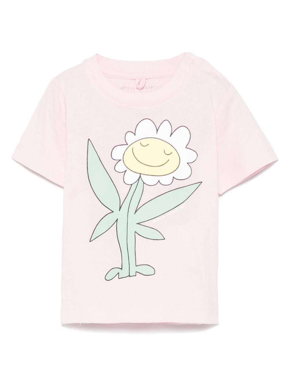 Stella McCartney Kids t-shirt con stampa - Ninna Nanna