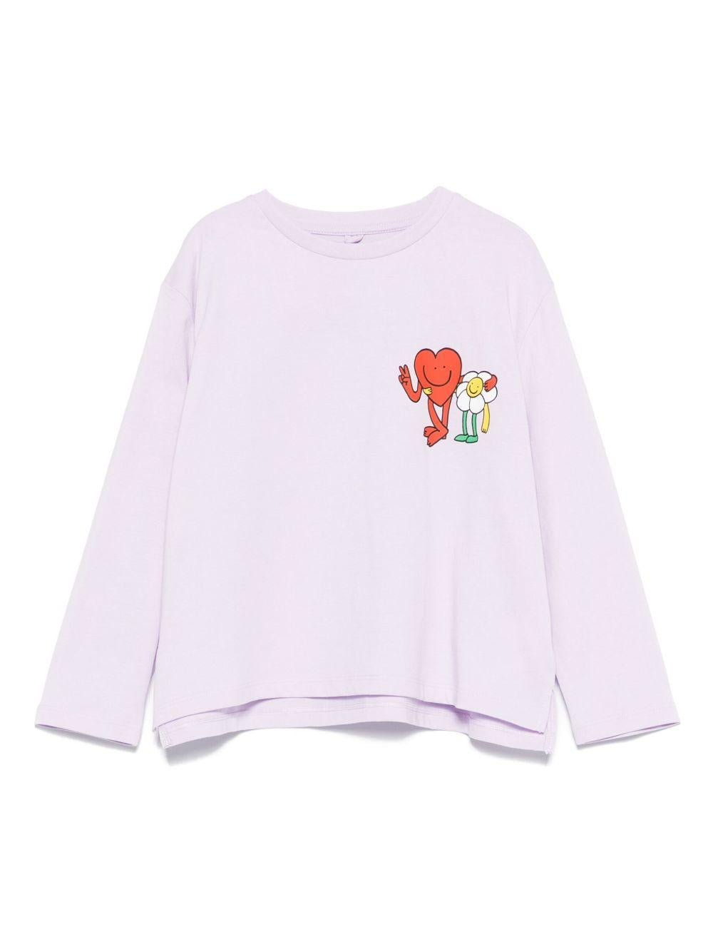 Stella McCartney Kids t-shirt con stampa - Ninna Nanna