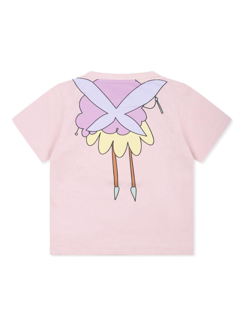 Stella McCartney Kids t-shirt con stampa - Ninna Nanna
