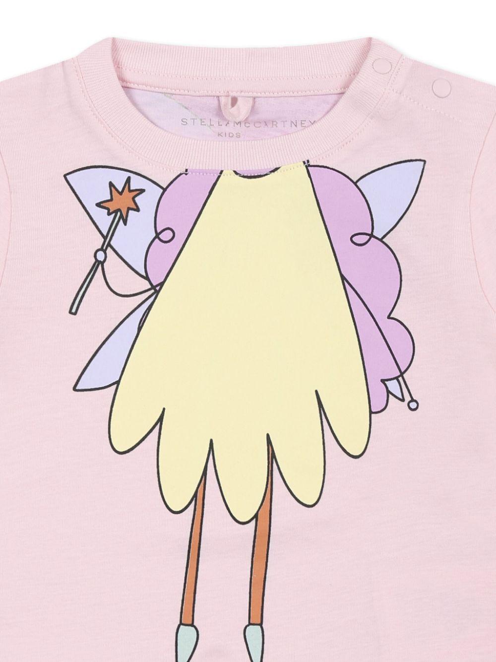 Stella McCartney Kids t-shirt con stampa - Ninna Nanna