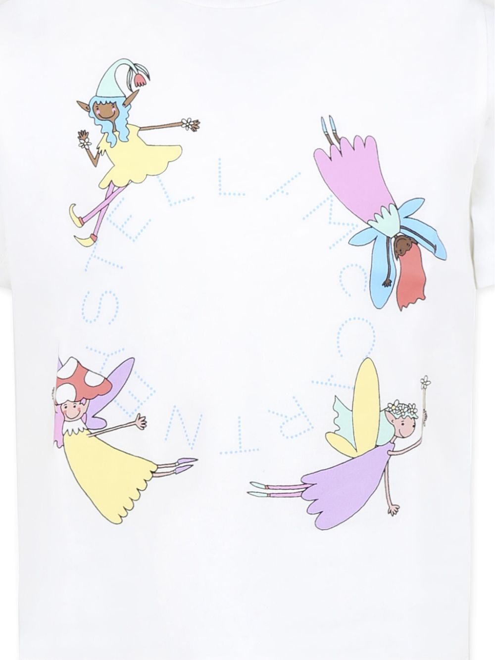 Stella McCartney Kids t-shirt con stampa - Ninna Nanna