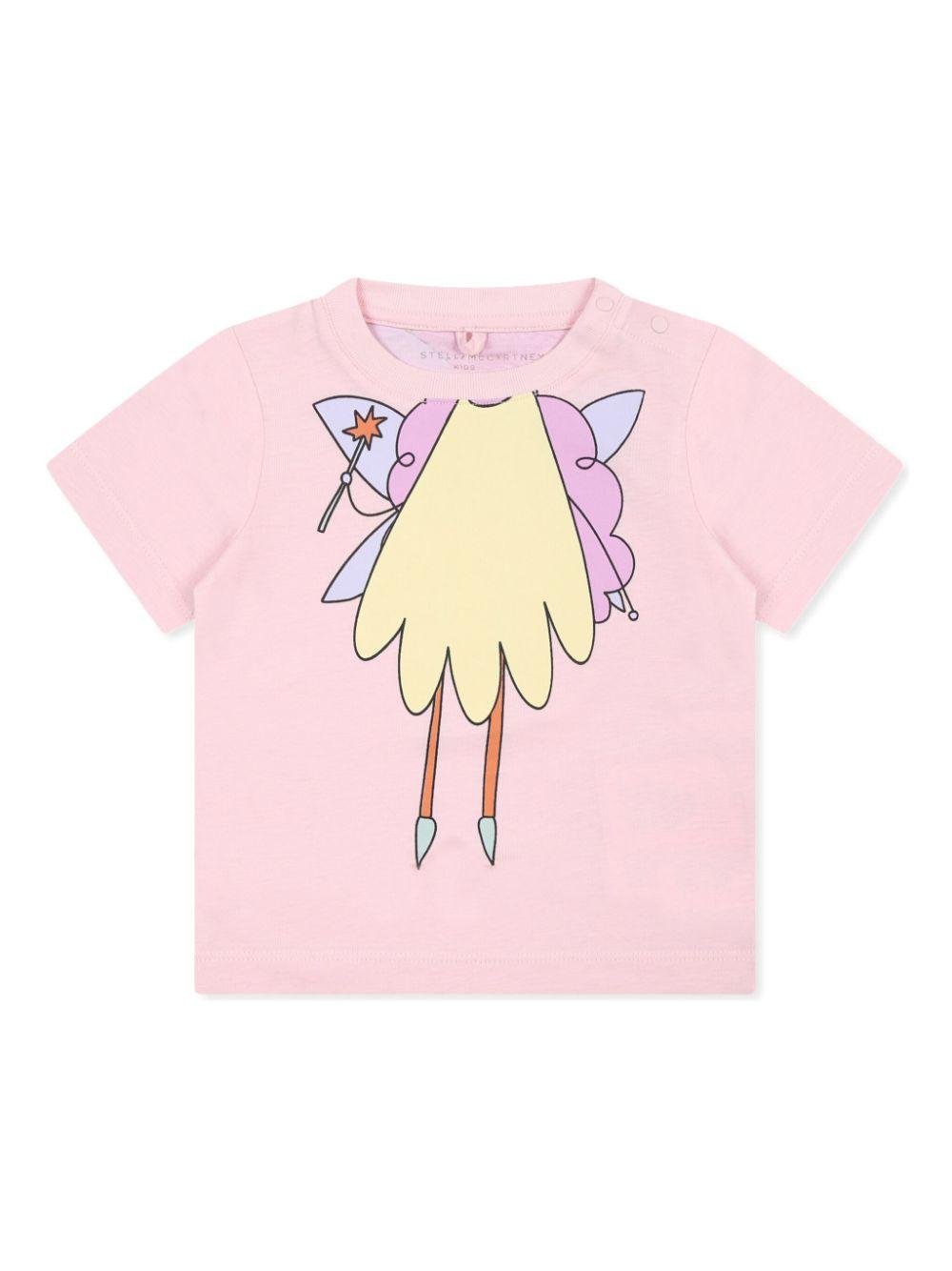 Stella McCartney Kids t-shirt con stampa - Ninna Nanna