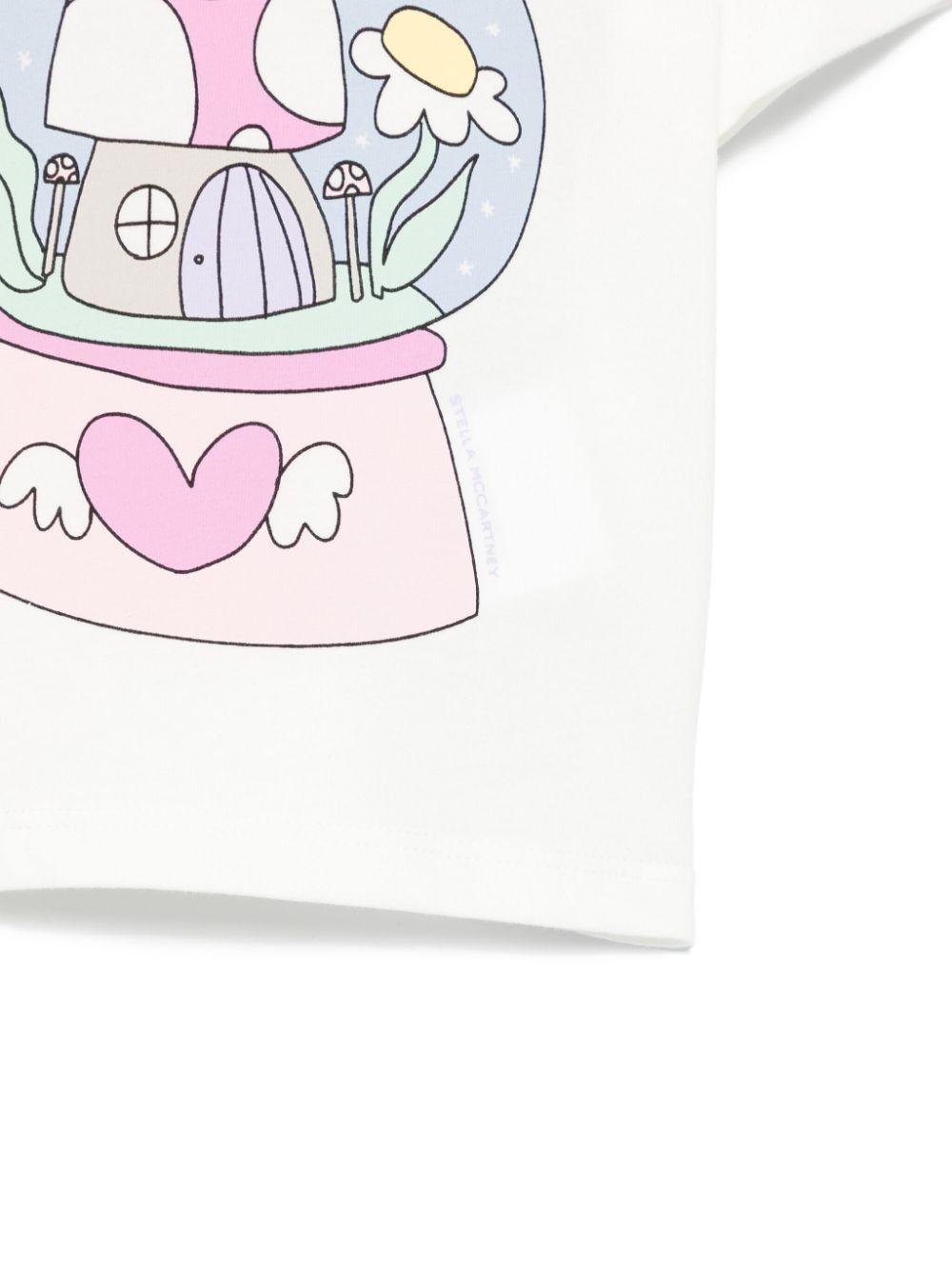 Stella McCartney Kids t-shirt con stampa - Ninna Nanna