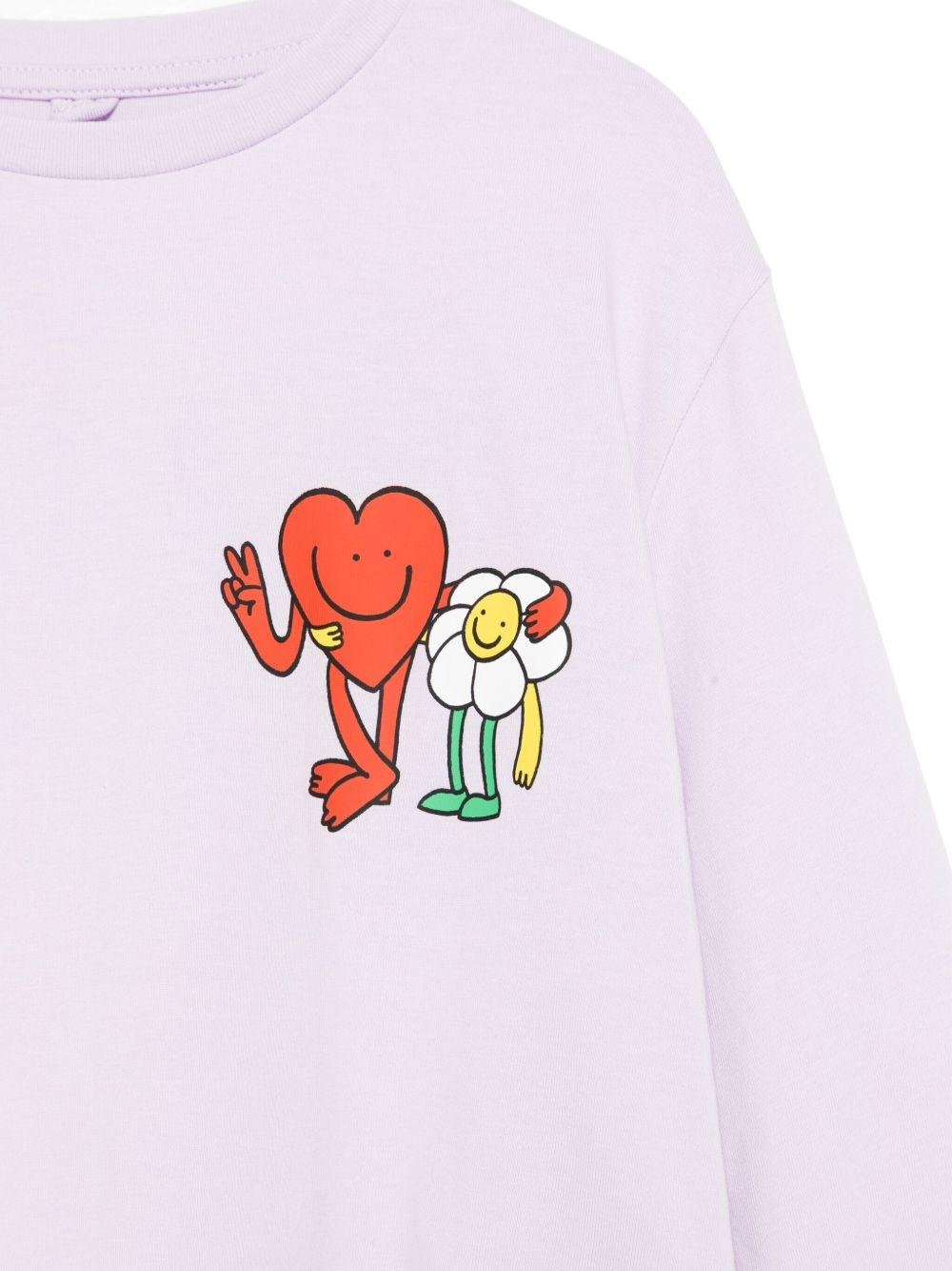 Stella McCartney Kids t-shirt con stampa - Ninna Nanna