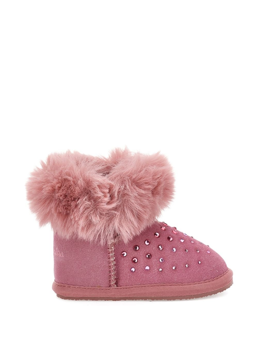Stivaletti per neonata Monnalisa con strass - Ninna Nanna