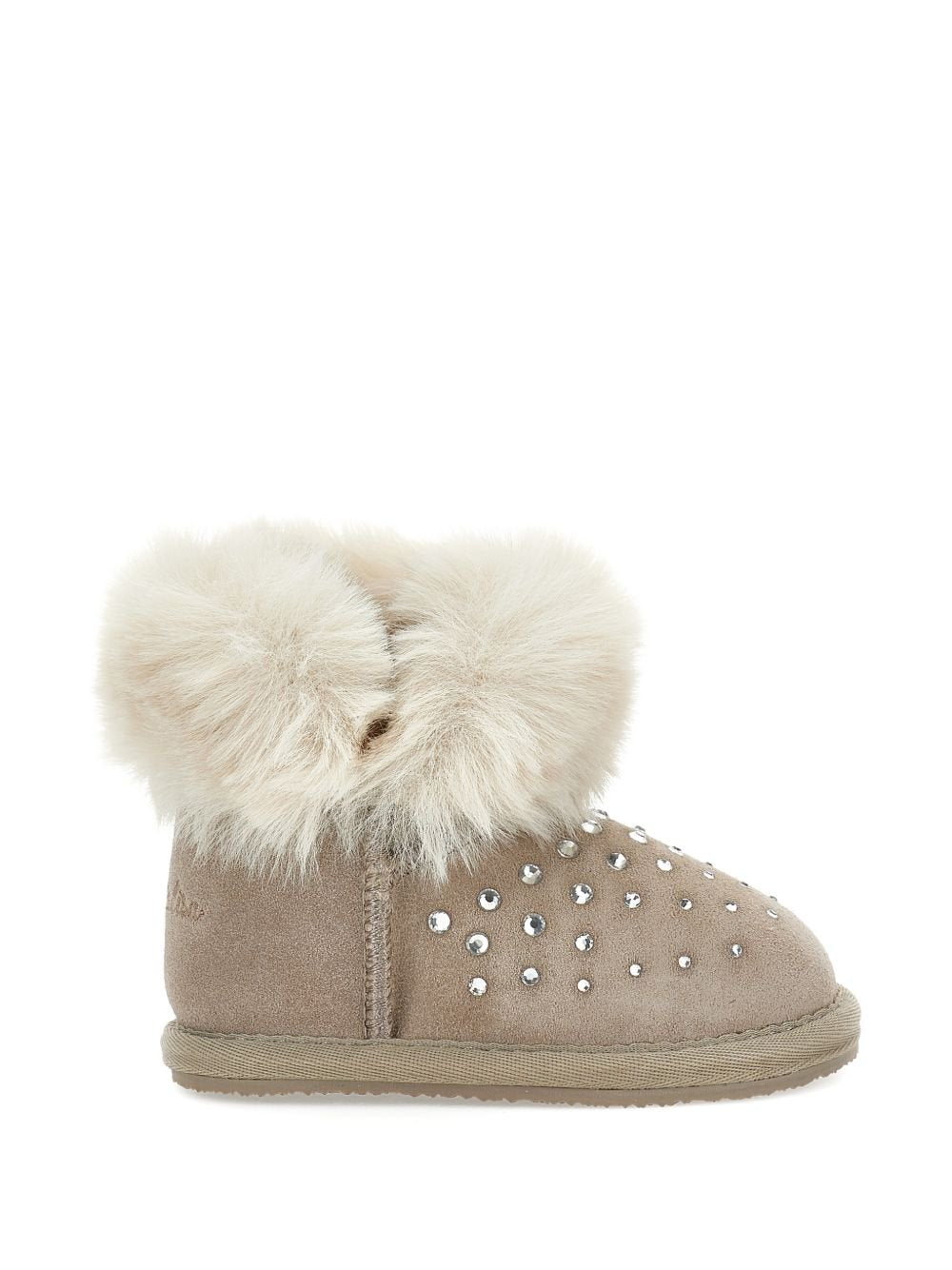 Stivaletti per neonata Monnalisa con strass - Ninna Nanna