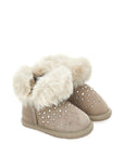 Stivaletti per neonata Monnalisa con strass - Ninna Nanna