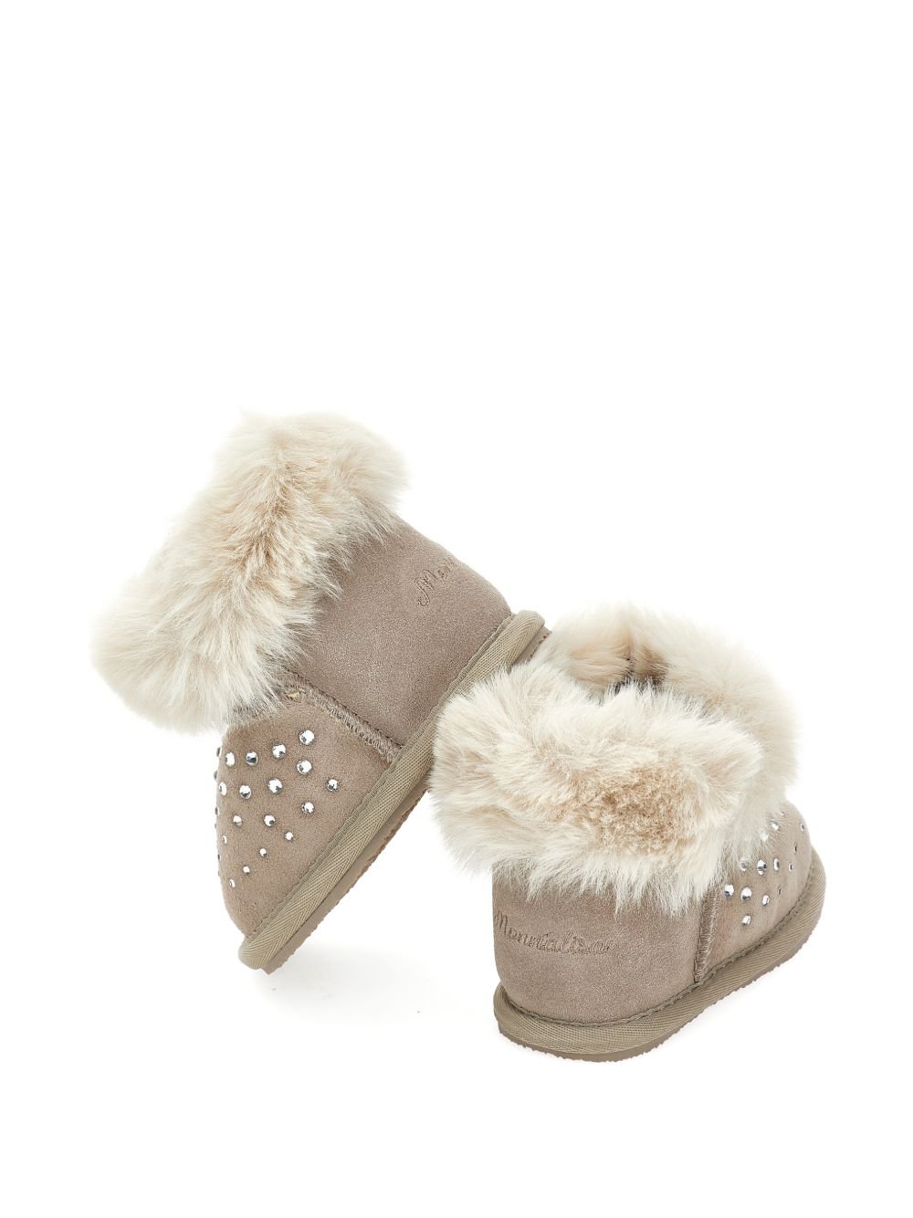 Stivaletti per neonata Monnalisa con strass - Ninna Nanna