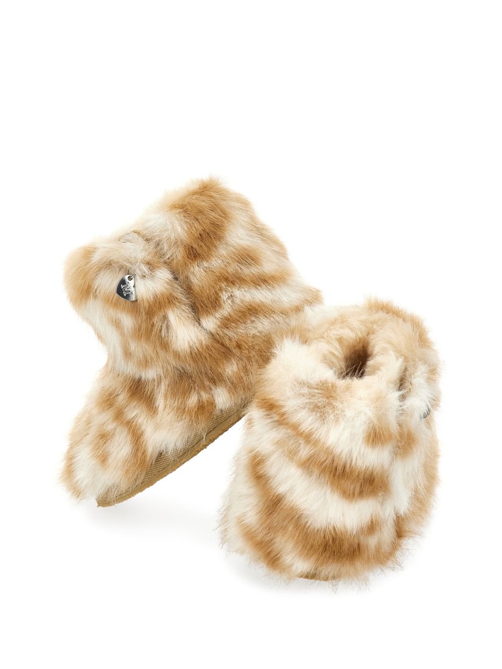 Stivaletti per neonata Monnalisa peluche - Ninna Nanna