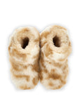 Stivaletti per neonata Monnalisa peluche - Ninna Nanna