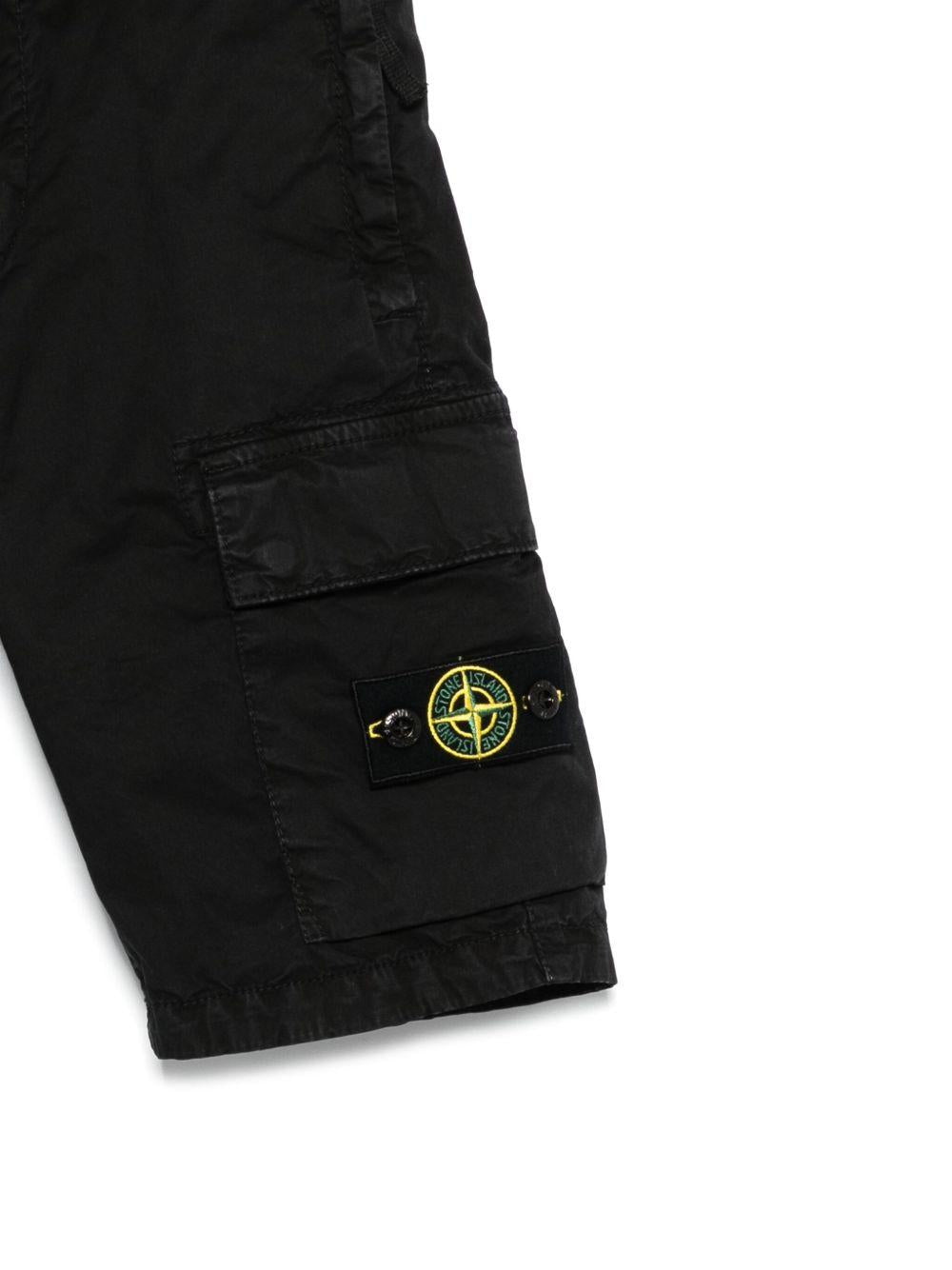 Stone Island Junior bermuda con logo - Ninna Nanna