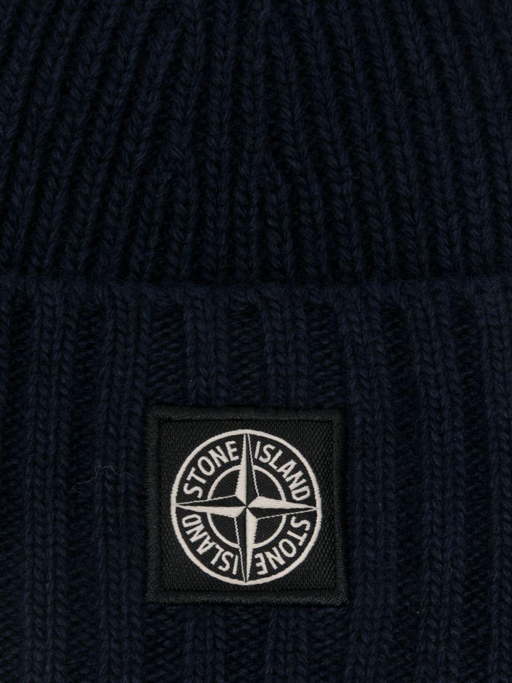 Stone Island Junior cappello con logo - Ninna Nanna