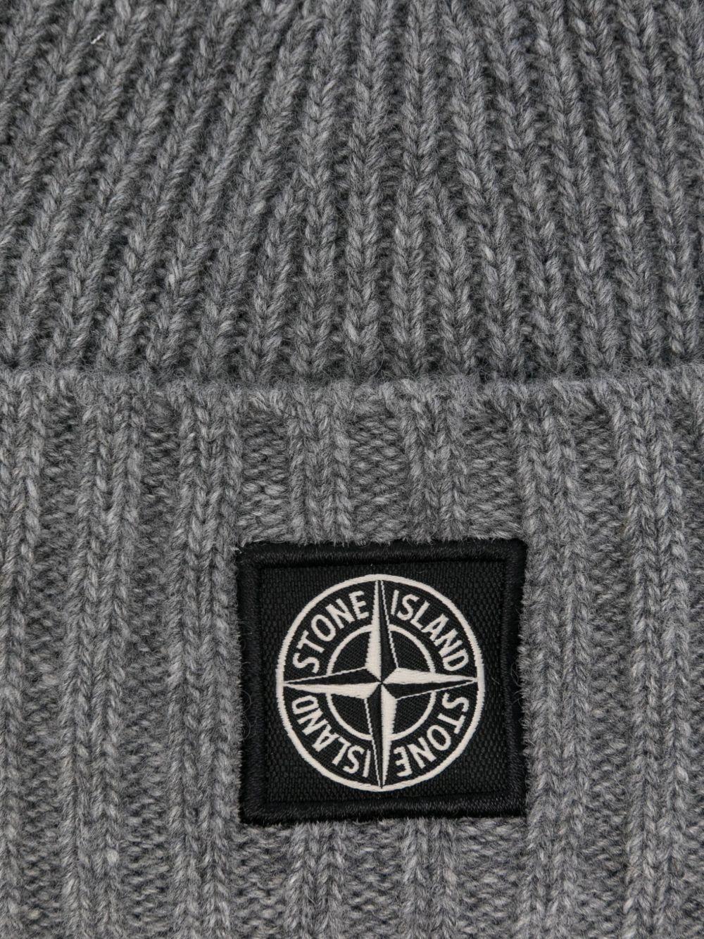 Stone Island Junior cappello con logo - Ninna Nanna