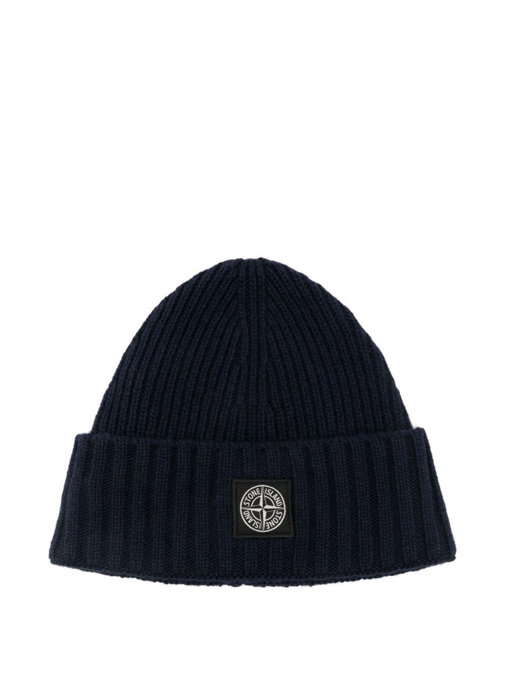 Stone Island Junior cappello con logo - Ninna Nanna