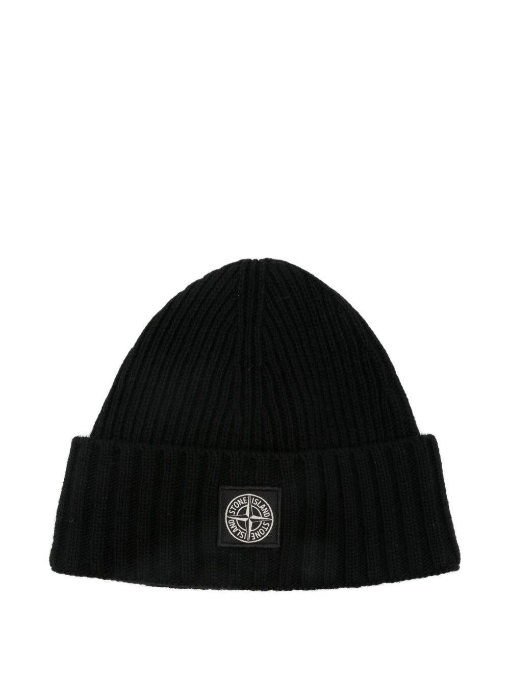 Stone Island Junior cappello con logo - Ninna Nanna