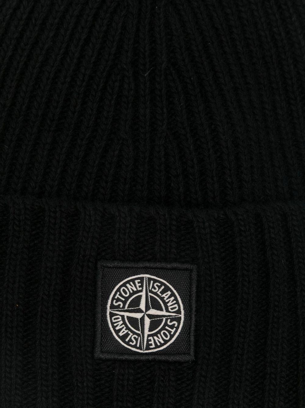 Stone Island Junior cappello con logo - Ninna Nanna