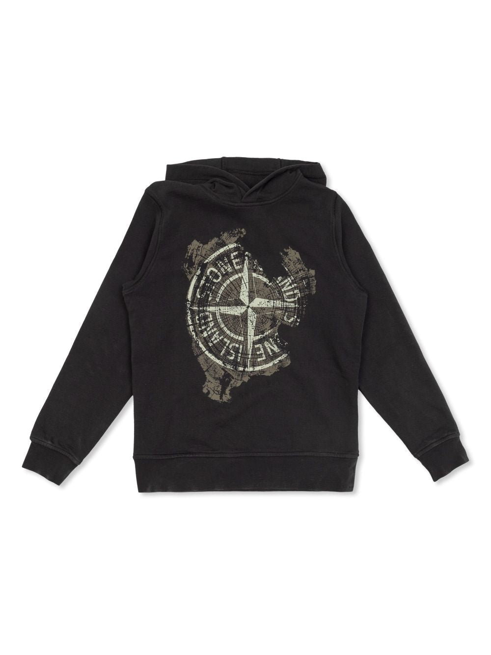 Stone Island Junior felpa con cappuccio - Ninna Nanna