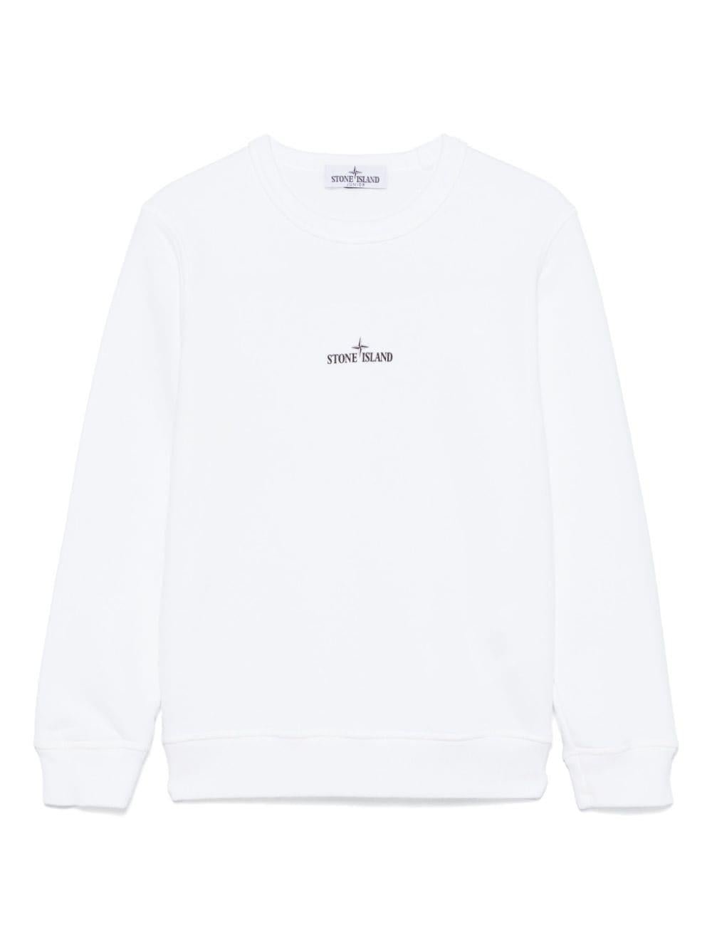 Stone Island Junior felpa con stampa - Ninna Nanna