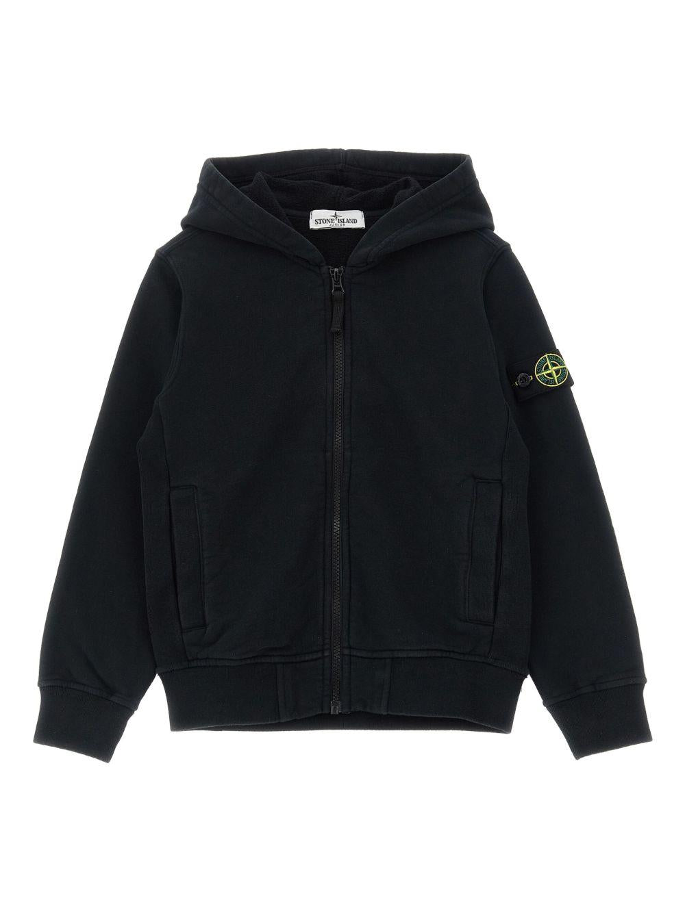 Stone Island Junior felpa con zip - Ninna Nanna