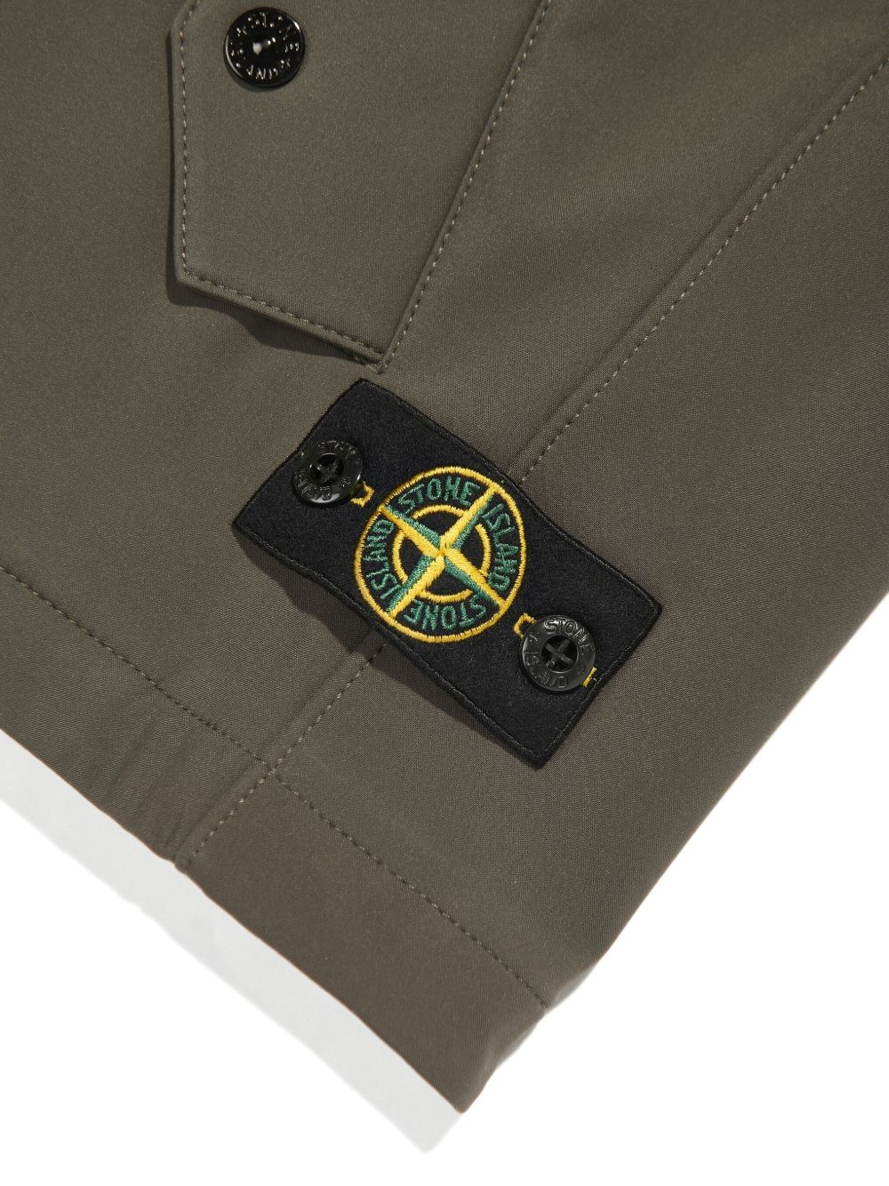 Stone Island Junior gilet con logo - Ninna Nanna