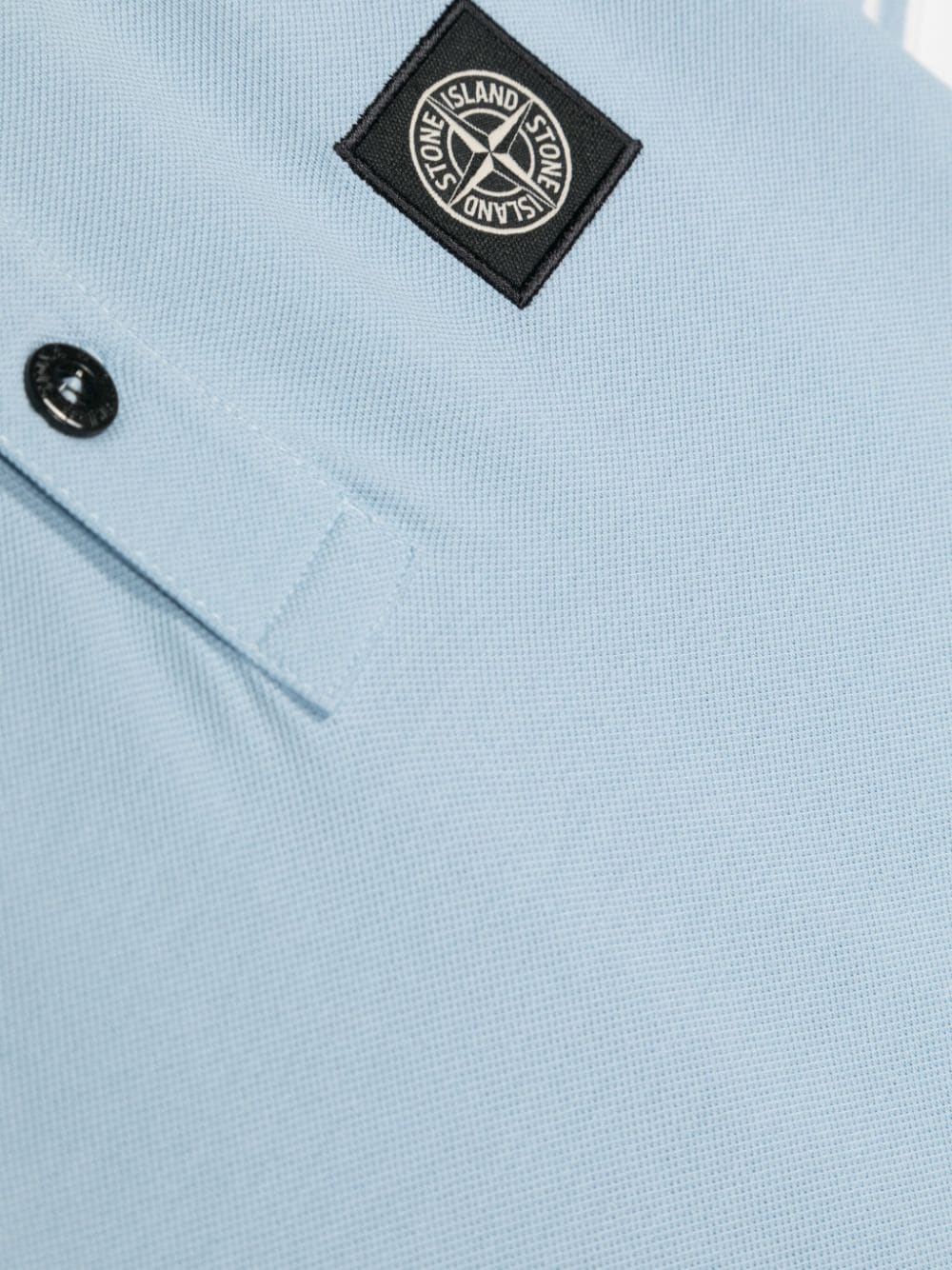 Stone Island Junior polo con logo - Ninna Nanna