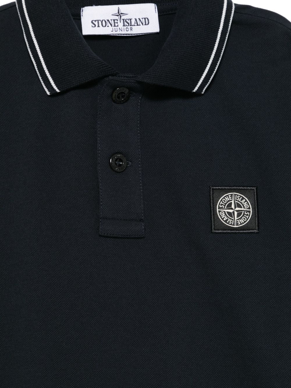 Stone Island Junior polo con logo - Ninna Nanna