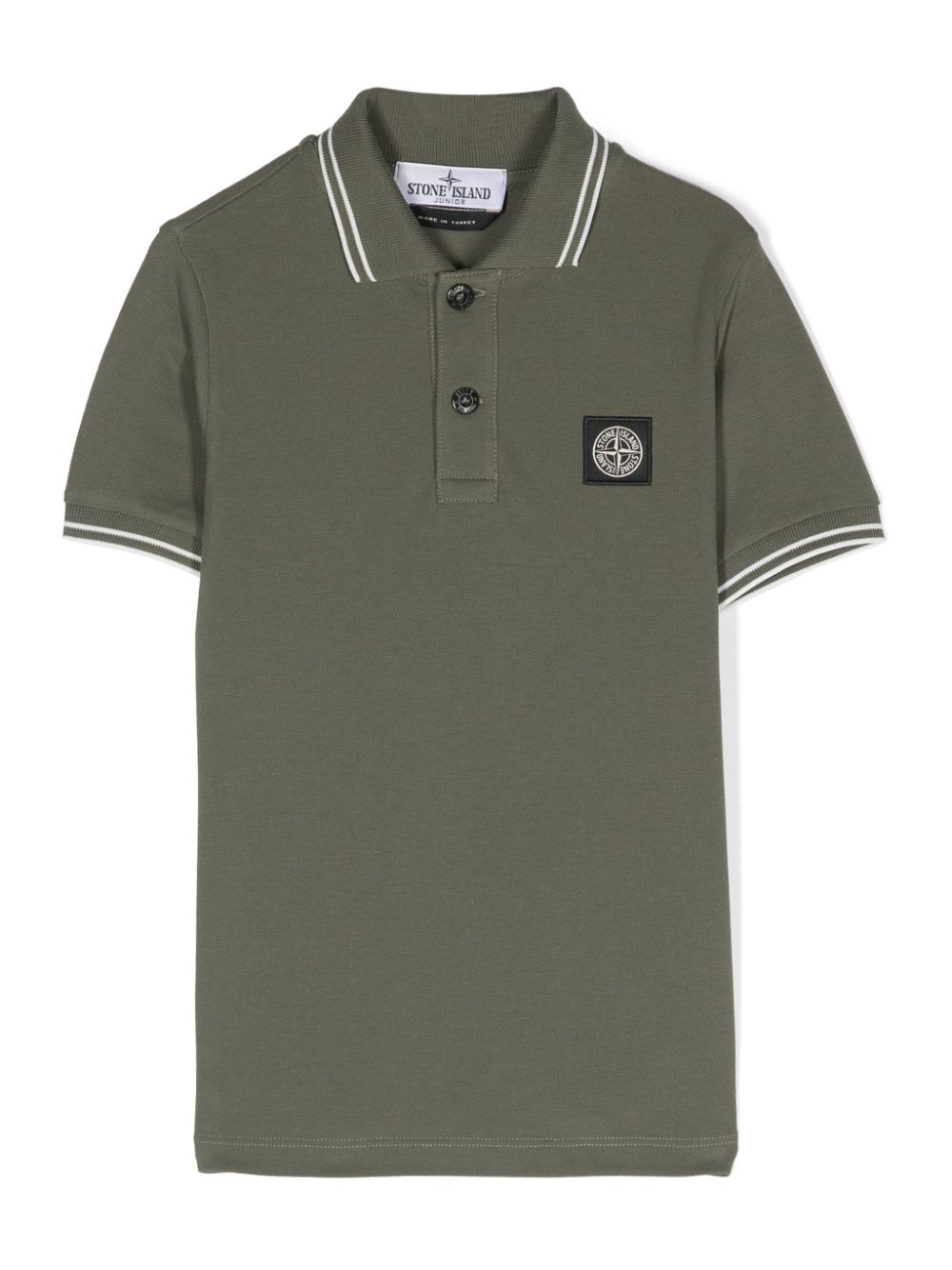 Stone Island Junior polo con logo - Ninna Nanna