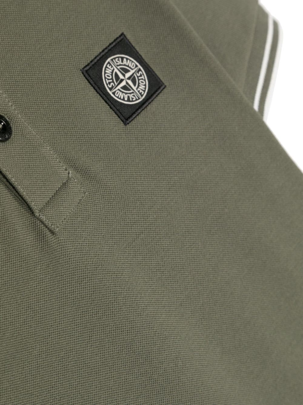 Stone Island Junior polo con logo - Ninna Nanna