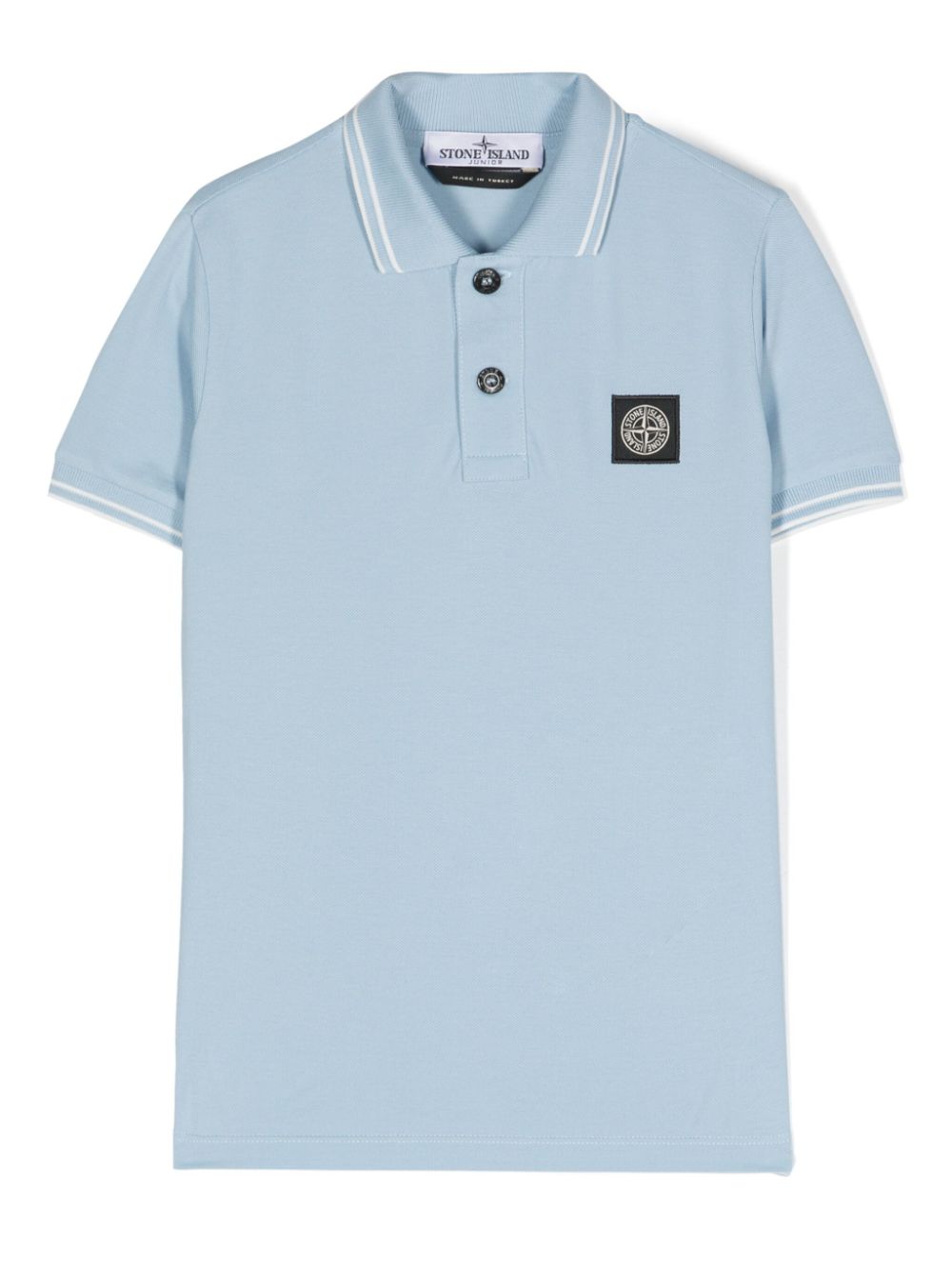 Stone Island Junior polo con logo - Ninna Nanna