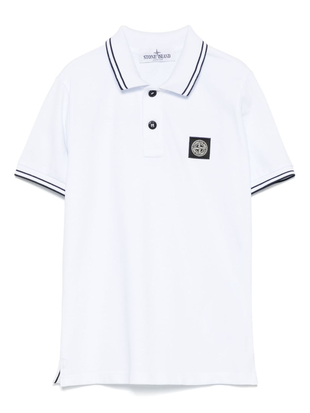 Stone Island Junior polo con logo - Ninna Nanna