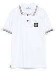 Stone Island Junior polo con logo - Ninna Nanna