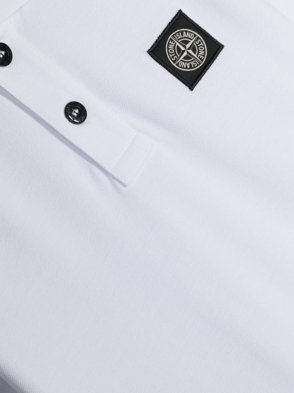 Stone Island Junior polo con logo - Ninna Nanna