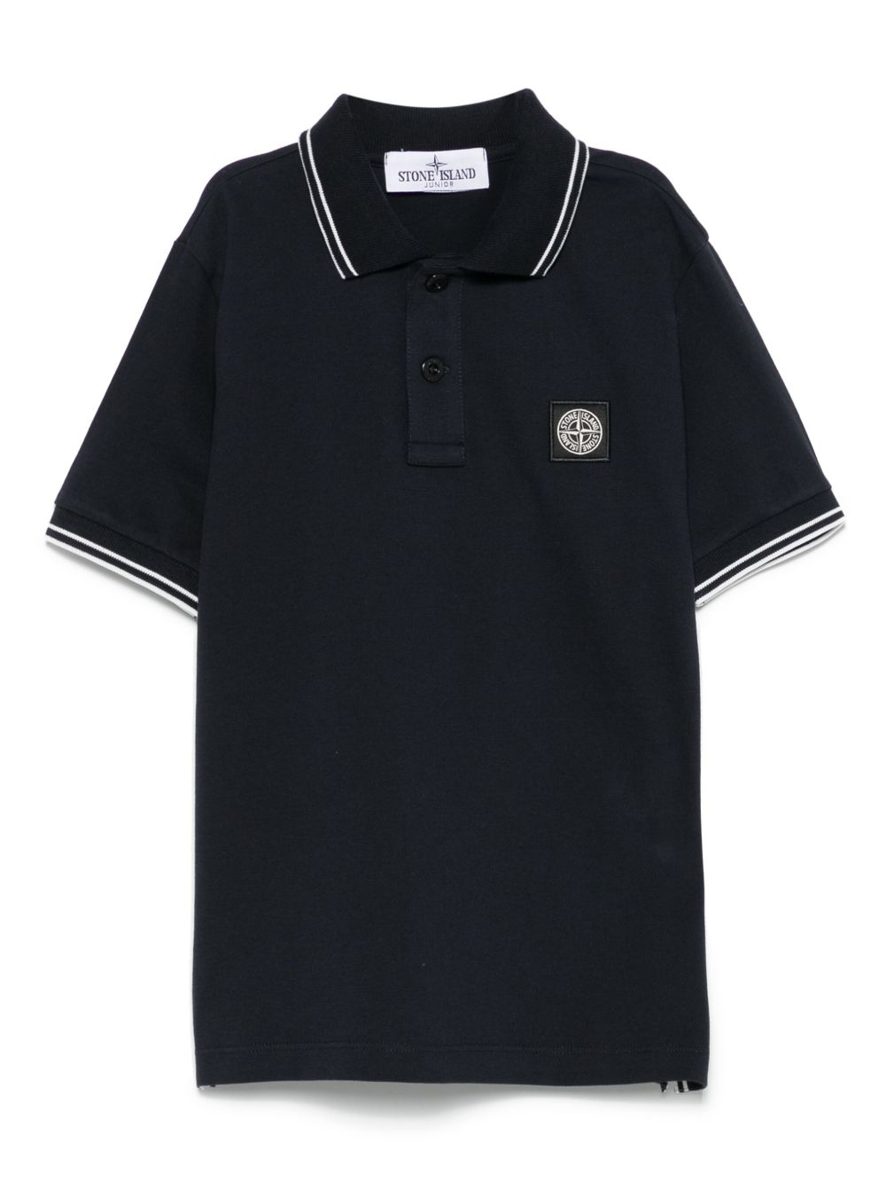 Stone Island Junior polo con logo - Ninna Nanna