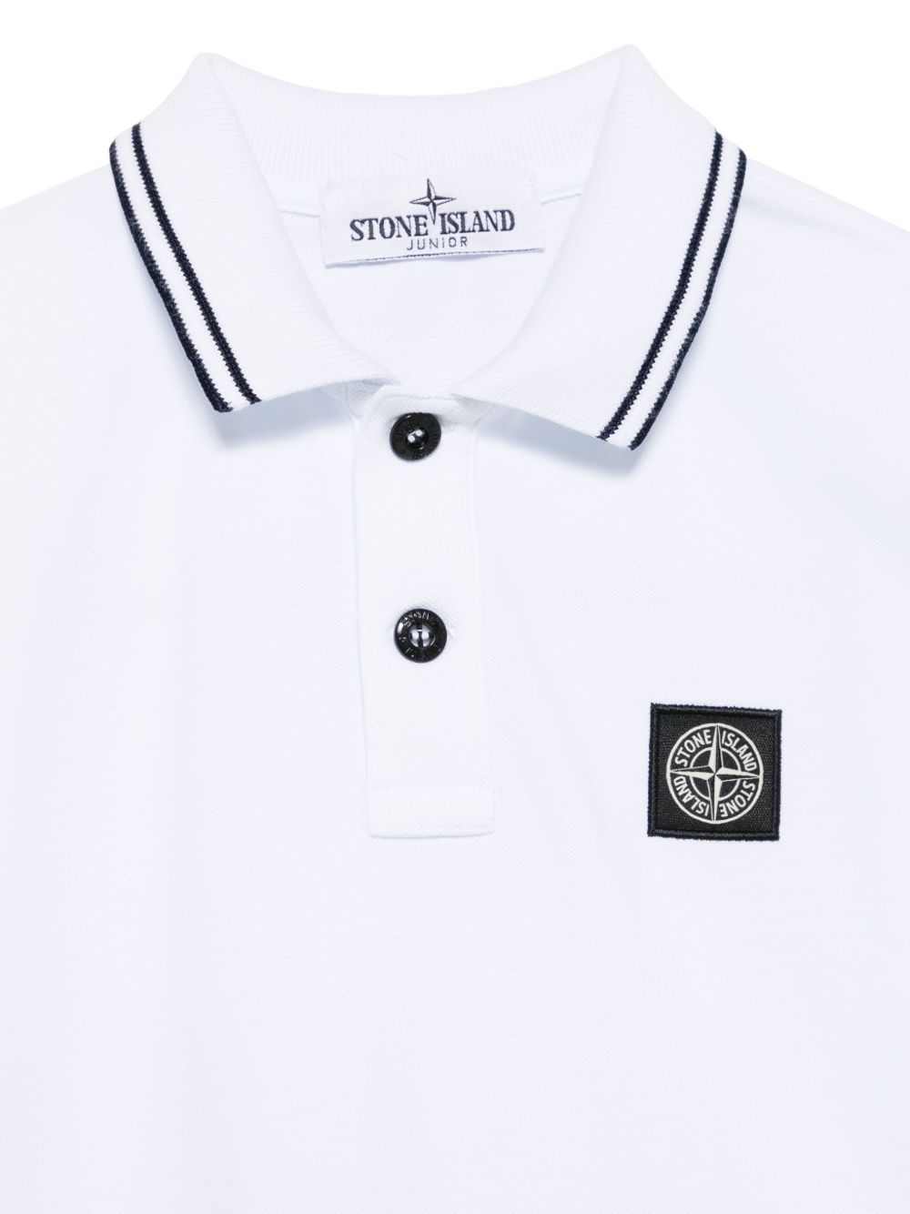 Stone Island Junior polo con logo - Ninna Nanna