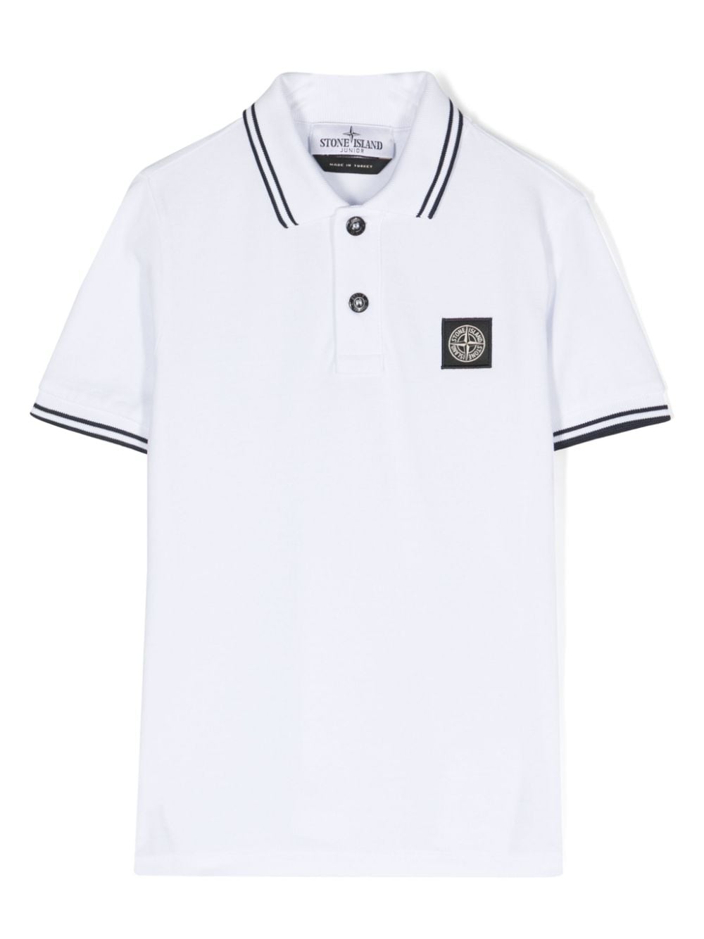 Stone Island Junior polo con logo - Ninna Nanna