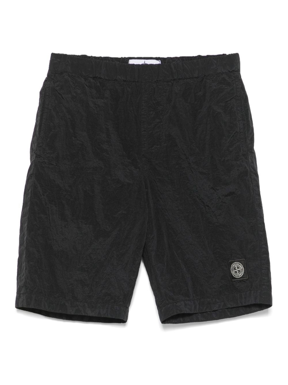 Stone Island Junior shorts con logo - Ninna Nanna