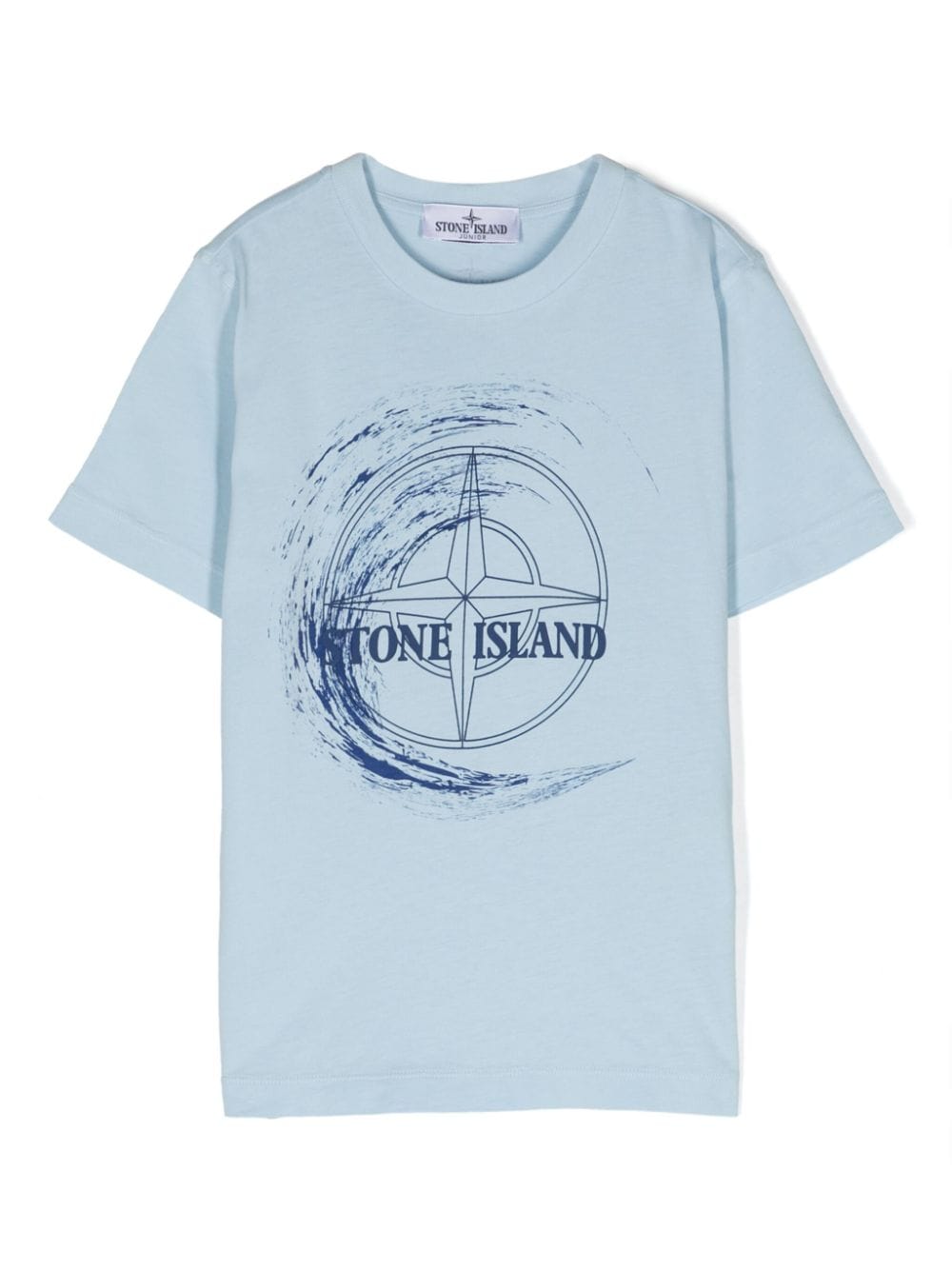 Stone Island Junior t-shirt con stampa - Ninna Nanna