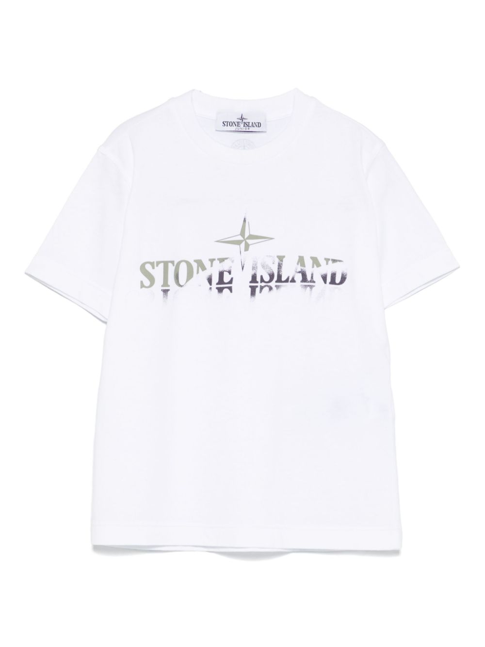 Stone Island Junior t-shirt con stampa - Ninna Nanna